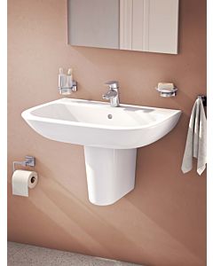Vitra S20 lavabo 5504L003-0001 65 x 47 cm, blanc , trop-plein / trou pour robinet au milieu
