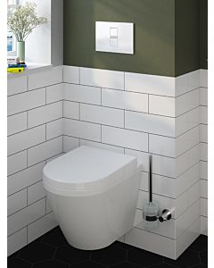Vitra Integra Wand-Tiefspül-WC 7060L003-0075 35,5x54cm, 3/6 l, mit Spülrand, ohne Bidetfunktion, weiß
