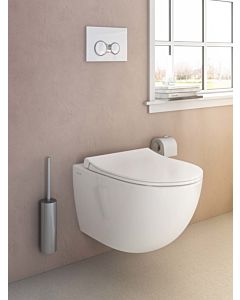 VitrA Sento flush 2.0 Wand WC 7748B0030075 weiß, 36,5x54cm, 3/6 l, ohne Spülrand, Tiefspüler