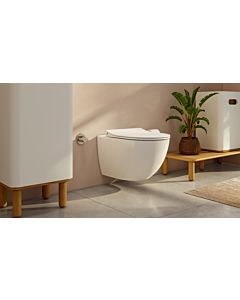Vitra Aquacare Sento wall washdown WC set 7748B003-6202 with bidet function, white high gloss