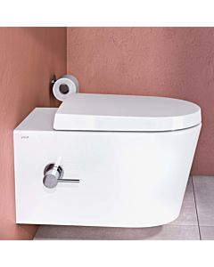 Vitra Options WC-Sitz 89-003R409 36x45cm, Scharniere Edelstahl, weiß, mit Absenkautomatik, Schnellverschluss