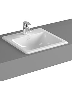Vitra S20 built-in washbasin 5463B003-0001 45 x 45 cm, white, overflow / tap hole in the middle