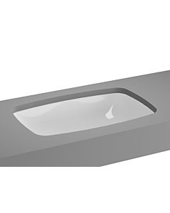 Vitra Metropole Unterbau-Waschtisch 5668B003-1083 weiß, 56,5x36,5/60x40cm, ohne Hahnlochbank, ohne Überlauf