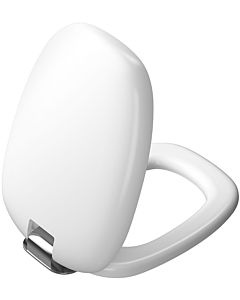 Vitra plural WC 126-001-009 edelweiß / chrome, with soft close, quick release