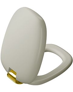 Vitra plural WC 126-020-019 taupe matt / gold, with soft close, quick release