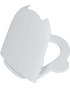 Vitra Sento Kids WC seat 133-003-009 with side handles, hinges, lid and seat ring white high gloss