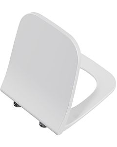 Vitra Shift WC siège 191-003R419 avec fermeture amortie, dégagement rapide, charnière en acier inoxydable, amovible, blanc haute brillance