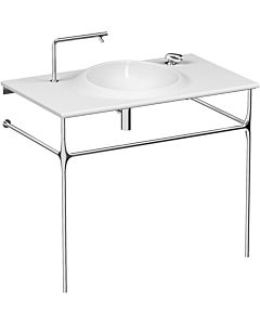 Vitra Istanbul washstand 4519B403-6142 60x100cm, without overflow / 1 tap hole, white VC