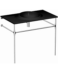 Vitra Istanbul washstand 4519B470-6140 60x100cm, without overflow and tap hole, black VC