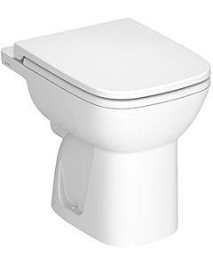 Vitra S20 Stand-Flachspül-WC 5516L003-0075 36x52,8cm, 3/6 Liter Spülvolumen, Abgang waagerecht, weiß