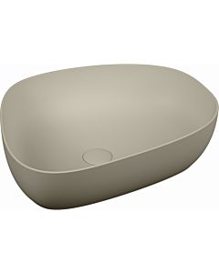 Vitra Options top bowl 5991B420-0016 56x44cm, asymmetrical, without overflow / tap hole, Taupe matt VC