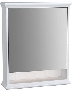 Vitra Valarte LED-Spiegelschrank 62225 63x17x76, links, beleuchtete offene Ablage, Korpus weiß matt