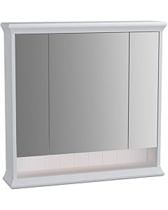 Vitra Valarte LED armoire miroir 62231 78x17x76cm, 3 blanc miroir, corpus match1 mat