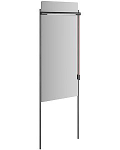 Vitra Equal Miroir lumineux LED 64103 43,2 x 94,5 cm, éclairage en haut
