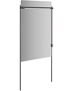Vitra Equal Miroir lumineux LED 64104 60,3 x 94,5 cm, éclairage en haut