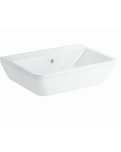 Vitra Integra washbasin 7051L003-0012 64.5 x 49 cm, white, with overflow / without tap hole