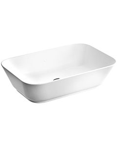 Vitra Options top bowl 7425B003-0016 59.5x39.5x15cm, white, rectangular, without tap hole, without overflow