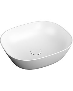 Vitra plural bowl 7810B401-0016 45 x 38 x 13.5 cm, noble white, flat, rectangular, without overflow / tap hole
