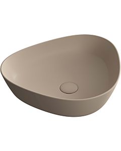 Vitra plural bowl 7812B474-0016 47 x 40 x 13 cm, matt clay, asymmetrical, without overflow / tap hole