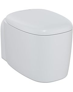 Vitra plural wall washdown match1 WC noble white, without flushing rim, concealed fastening