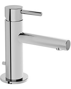 Vitra Origin basin mixer A42567 projection 105mm, short, single hole installation, with pop-up waste, chrome