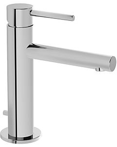 Vitra Origin basin mixer A42568 projection 125mm, single hole installation, with pop-up waste, chrome