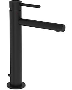 Vitra Origin mitigeur lavabo A4256936 Saillie 145 mm, avec garniture de vidage , pour vasque à poser sur pied, noir mat