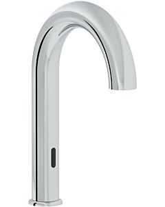 Vitra Liquid Touchless single lever basin mixer A42788 projection 175mm, single hole installation, without pop-up waste, for mains connection (230 V), chrome