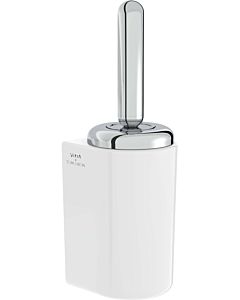 Vitra Liquid WC-Bürstengarnitur A44566 130x130x4157mm, Wandmontage, Bürstenstiel und Abdeckung chrom