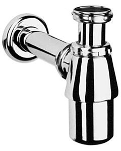Vitra bottle siphon A45122 chrome, G 2000 2000 / 4, outlet pipe and rosette