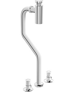 Vitra plural design siphon system A45157 chrome, for floor drain, floor mounting