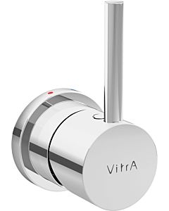 Vitra Einhebelmischer A45671EXP für WC, seitlich integrierte Thermostat-Armatur