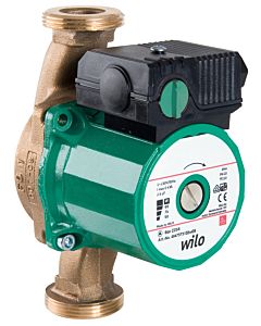 Wilo Star-Z standard drinking water pump 4047573 25 / 6-3, PN 10, 1x 230 V, gunmetal housing