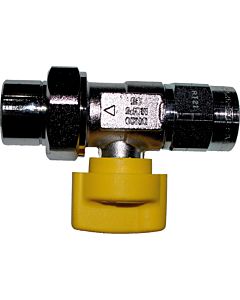 Wolf gas ball valve 2011017 Rp 3/4, passage with thermal fuse