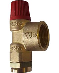 Wolf safety valve 2075071 3 bar response pressure, 3/4 &quot;plugged, for internal connection