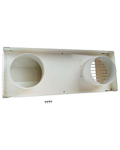 Wolf CWL Excellent double grille 2577579 F-300, DN 160, for outside / exhaust air, white