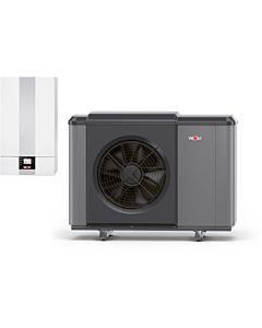 Wolf Heat pump CHA-Monoblock 07 9146862 400 V, with indoor/outdoor unit, with electric heating element