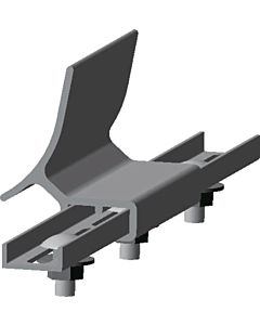 Wolf Jeu de connecteurs pour rail de montage AluPlus 2483481 pour 2 jeux de montage sur toit, pour TopSon F3 - / - Q, CFRP 2000