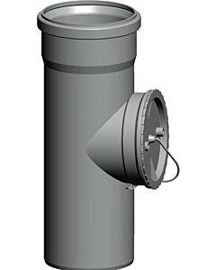 Wolf Cob revision tube DN 80 , 250mm, up to 120 °C, PP