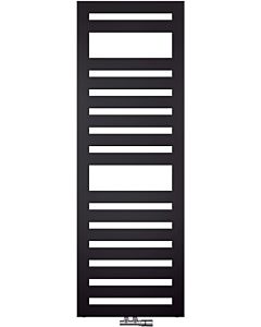 Zehnder Metropolitan Spa radiateur sèche-serviettes design ZM201260B300000 MET-120-060, 1225 x 600 mm, noir de jais, RAL 9005