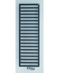 Zehnder quaro design electric radiator ZQ1Z0145G500020 QAE-100-045/GD, 1001 x 450 mm, blue gray, RAL 7031