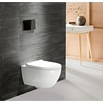 Geberit Acanto WC with WC seat 502774008 4.5 l, rimless, TurboFlush, white KeraTect