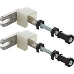 Geberit kit Duofix 111815001 galvanized, for wall mounting 111.815.00.1