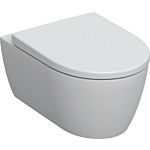 Geberit iCon WC lavage mural match3 501664001 36x53cm, forme fermée, sans rebord, avec siège WC blanc