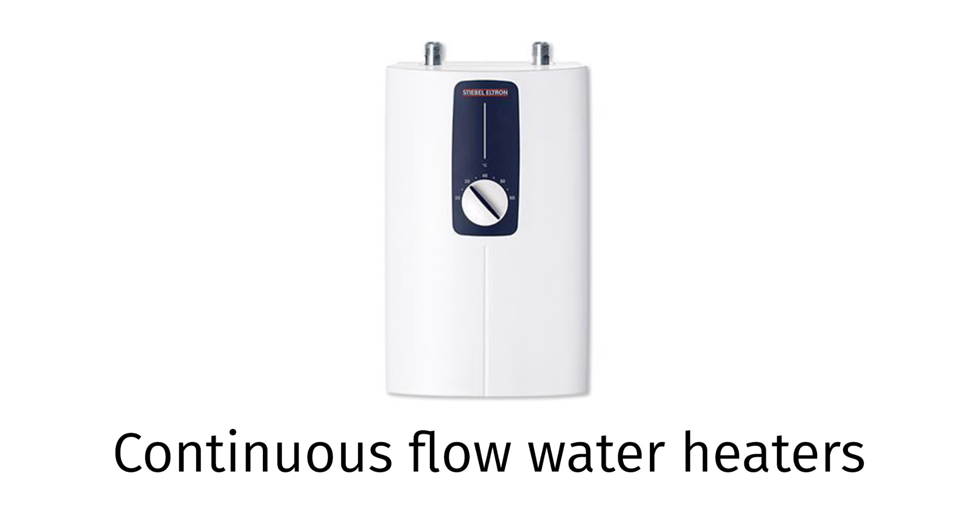 Continuous flow water heaters